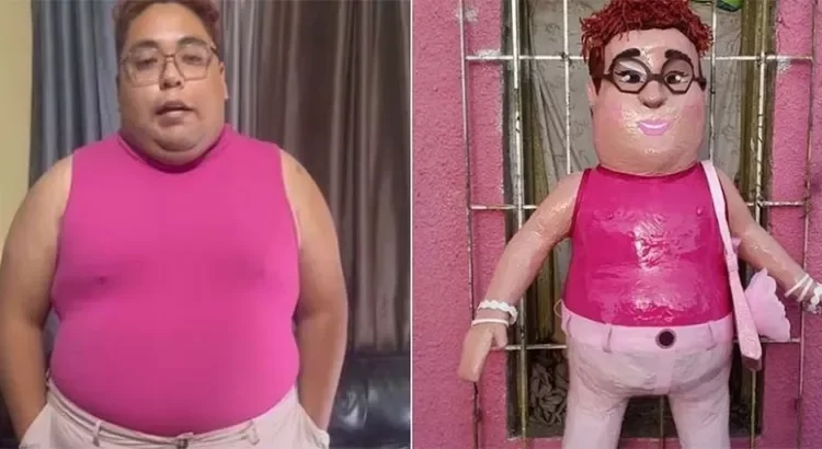 Crean piñata para Ernesto