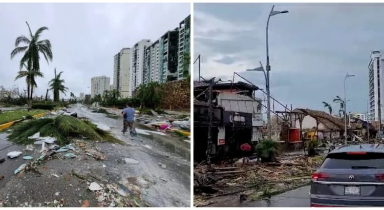 Reportan 27 personas muertas tras paso del huracán Otis