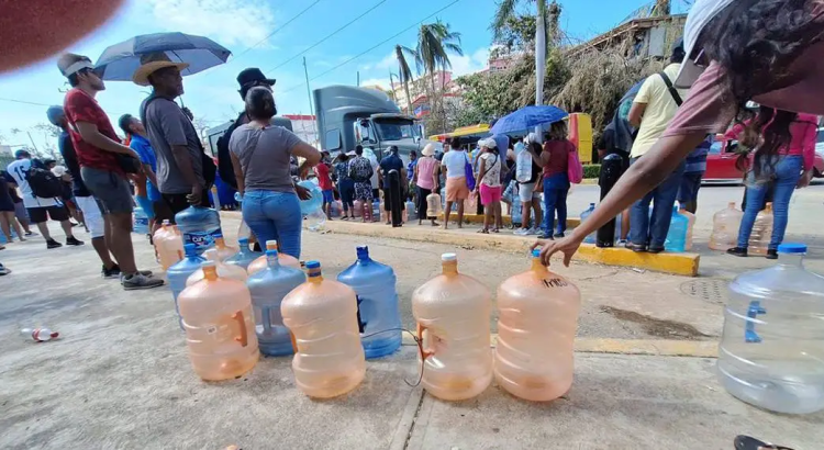 Plantas potabilizadoras para damnificados