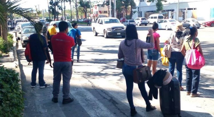 Tercer día con el problema del transporte público