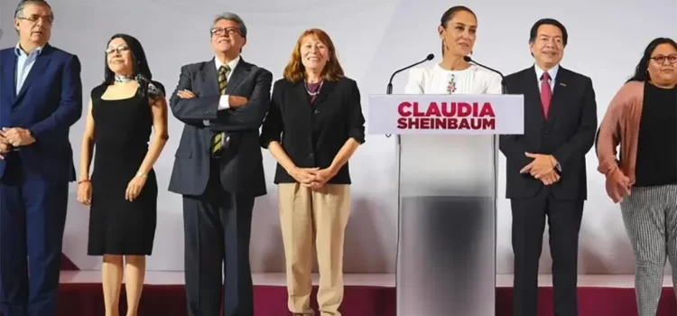 Suma Claudia Sheinbaum a Ebrard a su equipo de campaña