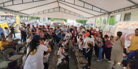 Realizan festival para niños en Chilpancingo