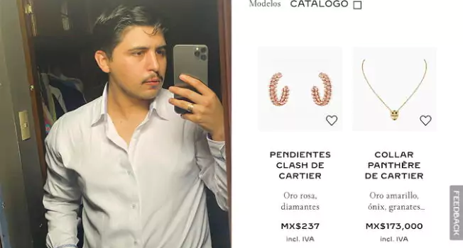 Aprovecha error en tienda en línea y compra aretes Cartier en 237 pesos