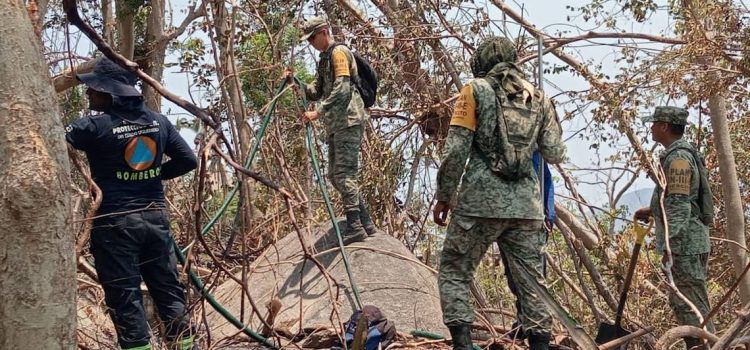 Las lluvias ayudan y “apagan” incendios forestales