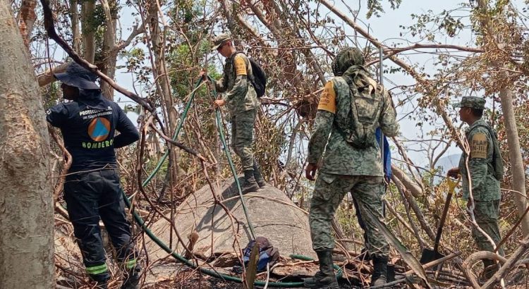 Las lluvias ayudan y “apagan” incendios forestales