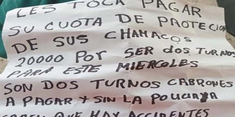 Ahora los delincuentes piden «cuota de protección» en escuelas