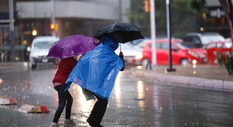 Se esperan lluvias en las próximas horas