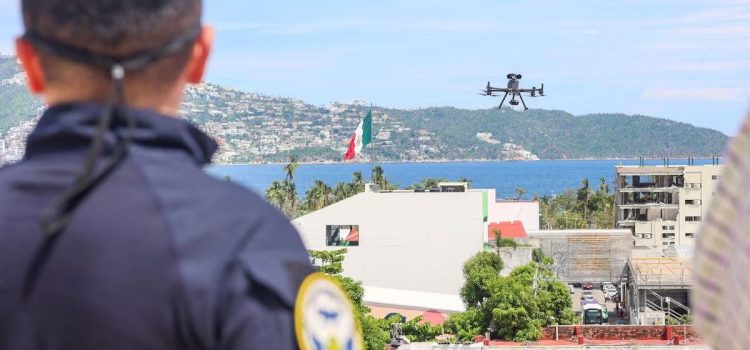 Implementan drones para reforzar la seguridad en Guerrero