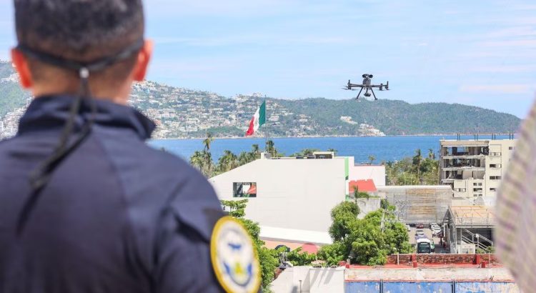 Implementan drones para reforzar la seguridad en Guerrero