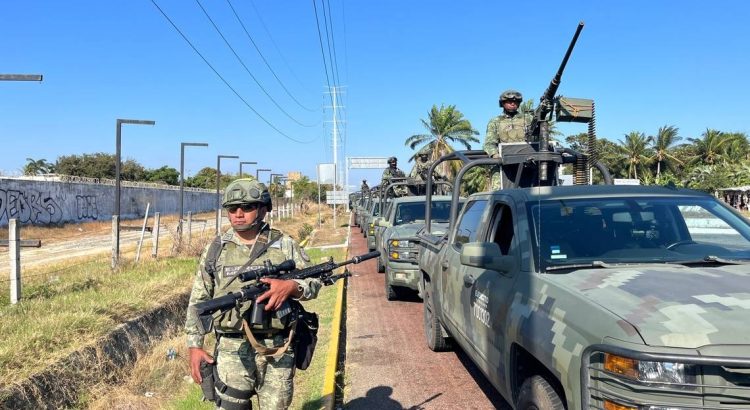 Arriban más de 200 elementos del Ejército a Acapulco