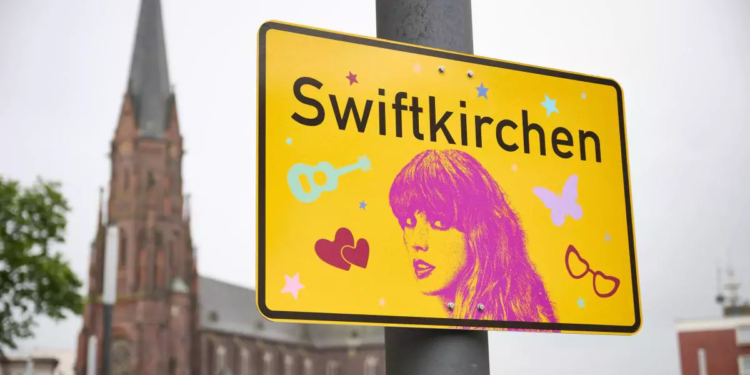 La ciudad alemana de Gelsenkirchen cambia su nombre a ‘Swiftkirchen’ en honor a Taylor Swift