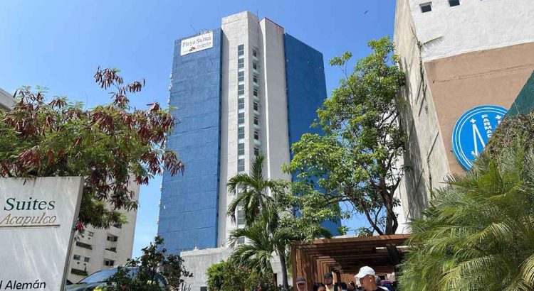 Reportan conato de incendio en interior de hotel en Acapulco