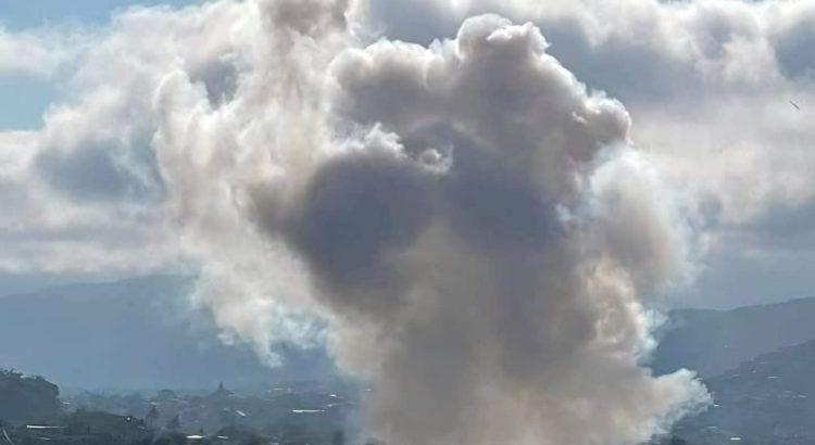 Explota bodega de pirotecnia en Ahuatepec