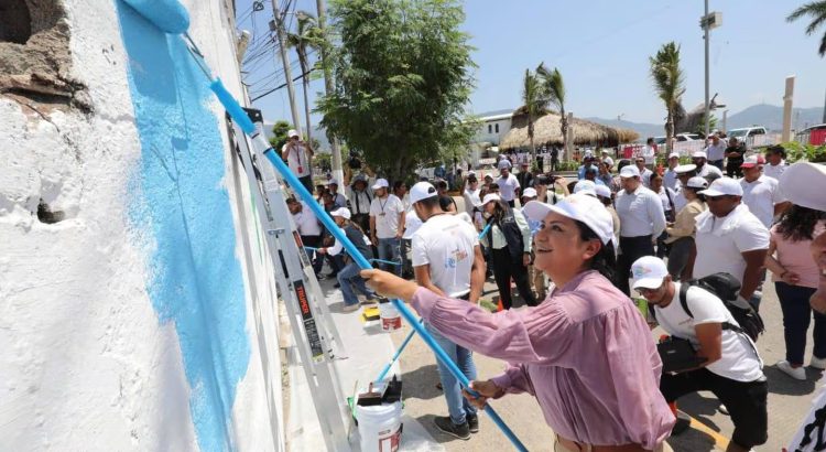 Comienza el programa “Juntos Pintamos Acapulco”