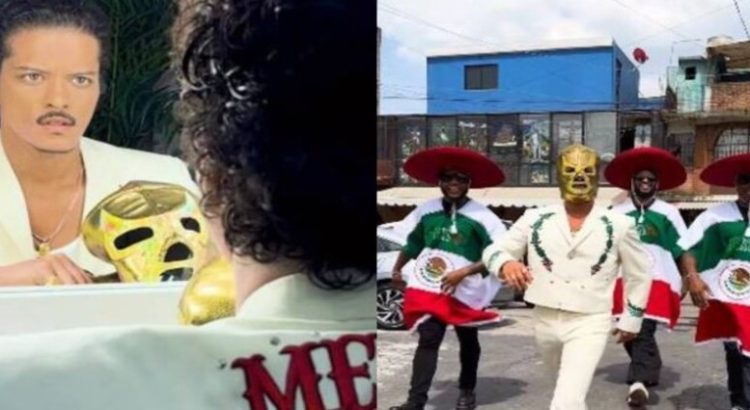 Bruno Mars se despide de CDMX vestido de luchador