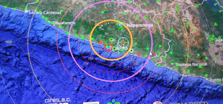 Se registra sismo magnitud 5.2 en Guerrero