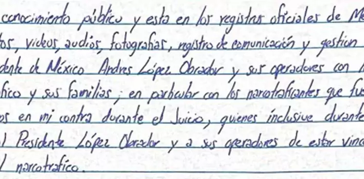 Genaro García Luna rompe el silencio desde prisión y acusa a AMLO: «Tengo pruebas de sus vínculos con el narco»