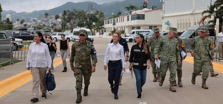 Visita Presidenta de México a Acapulco