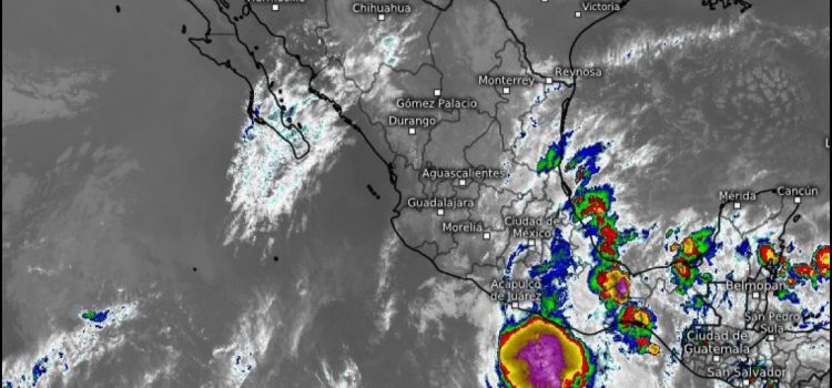 Fuertes vientos y lluvias se esperan en Acapulco