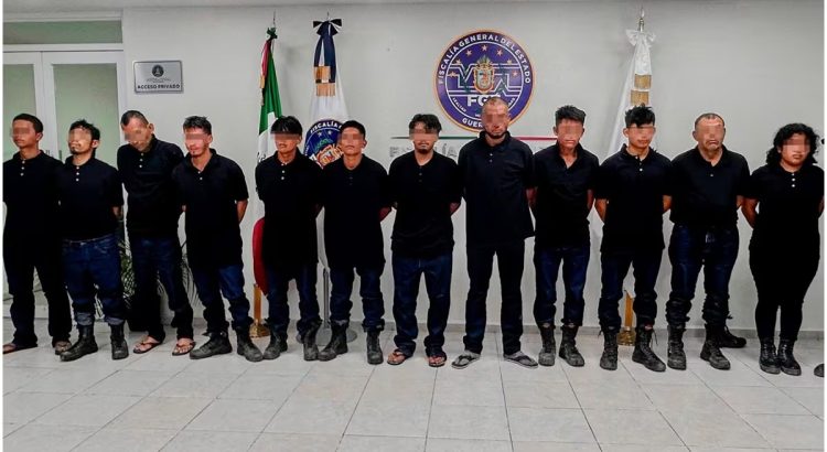 Confirman la detención de 15 personas tras irrupción en Tecpan