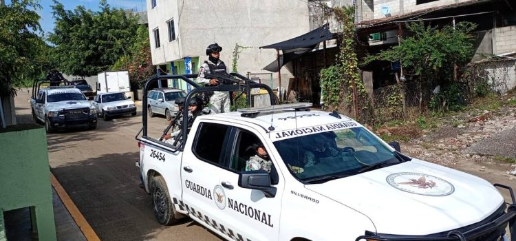 Ante la violencia, Fuerzas de Seguridad toman el control de Olinalá