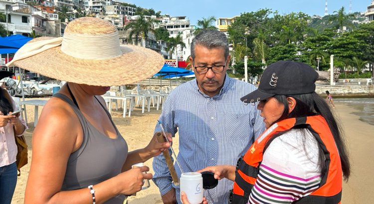 Finalizan el muestreo de las playas de Acapulco