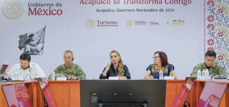 Evalúan plan “Acapulco se Transforma Contigo”