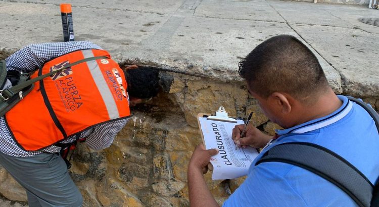 Clausuran descarga de aguas negras en hotel