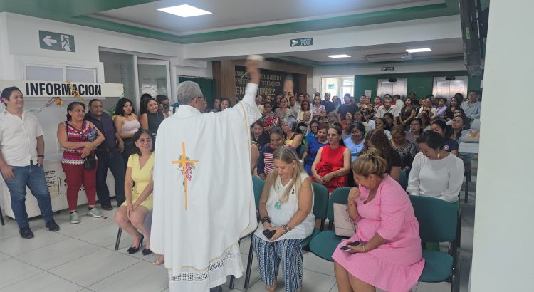 Celebran misa en los juzgados en honor al magistrado Edmundo Román