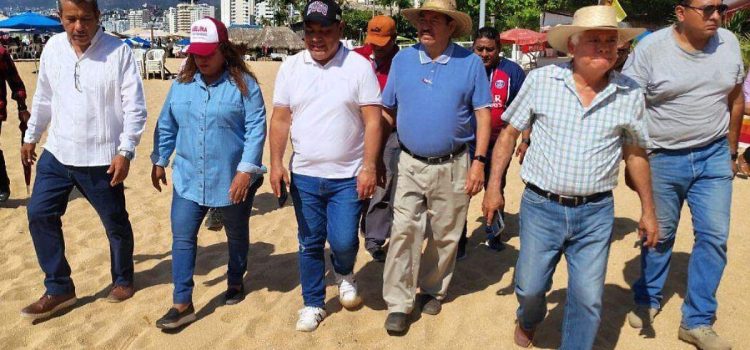 Realizan recorridos por playas y zonas turísticas