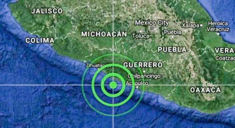 Se registra sismo en Acapulco