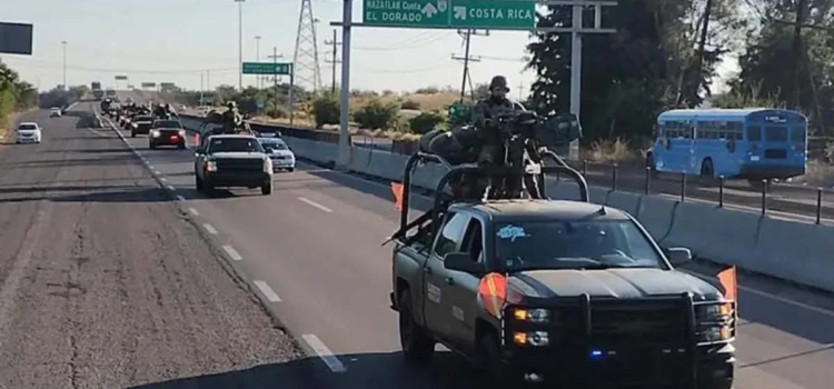 Llegan 300 elementos del Ejército para reforzar la seguridad en Culiacán