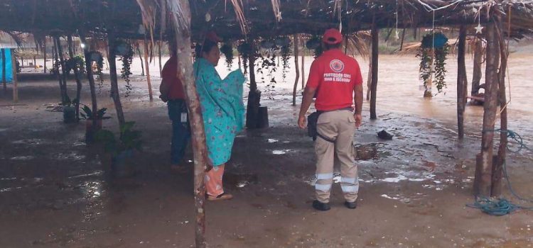 Lluvias provocan creciente del Río Papagayo