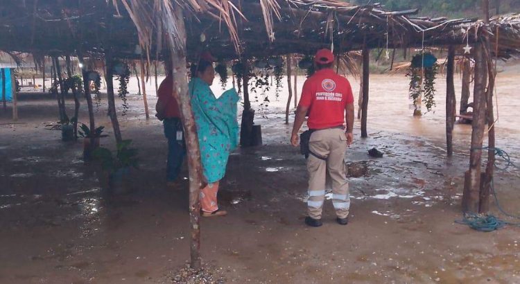 Lluvias provocan creciente del Río Papagayo