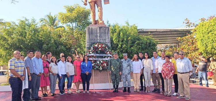 Conmemoran el 235 Aniversario del Natalicio de Juan N. Álvarez