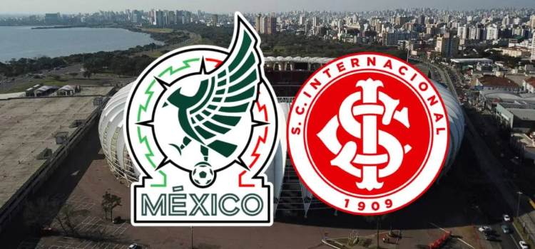 México enfrenta al Inter de Porto Alegre (Amistoso)